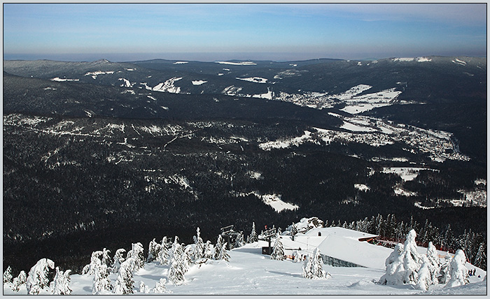 Šumava z Velkého Javora