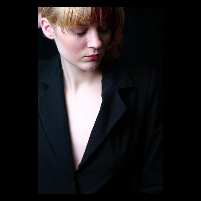 shy girl