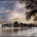 Letni plovarna v zime