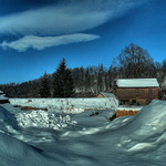 snow dunes