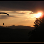 Večerní přistání