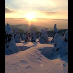 soumrak pod Pradědem