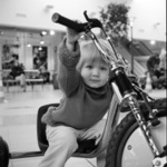 Blondýna na Harleji