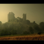 "tajemný hrad v Karpatech"