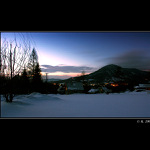 Soumrak pod Ondřejníkem