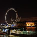 London Eye at night