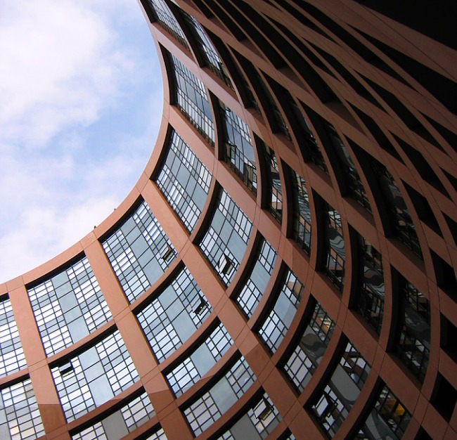 <b>Strassbourg - Bâtiment Louise Weiss - Evropský parlament</b>