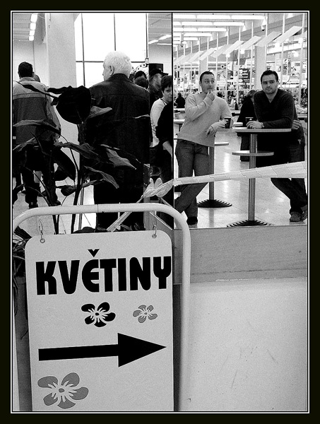 květiny - vedle