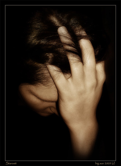 Starosti - cyklus Ruka