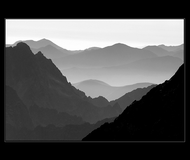 Tatry B&W