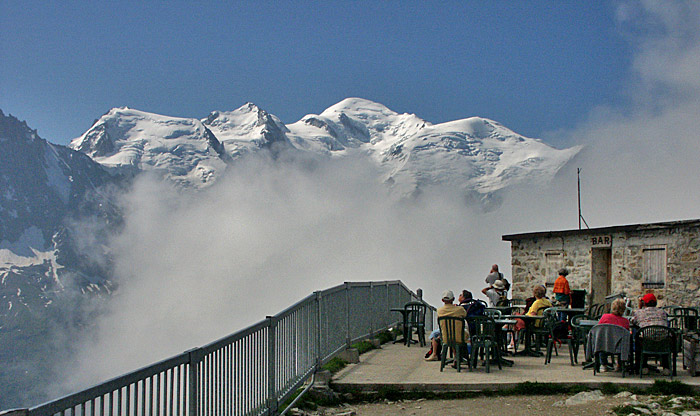 picnic Mont Blanc