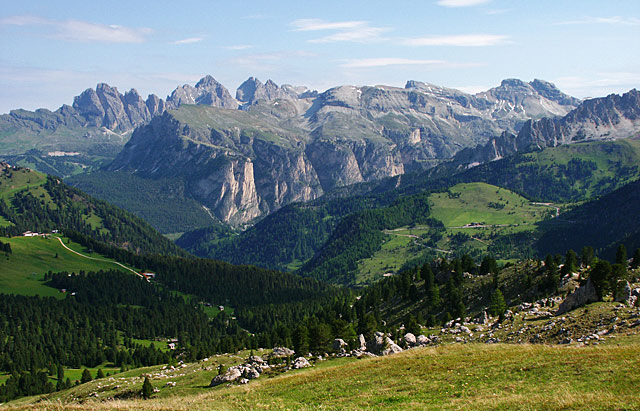 Dolomity - skupina Puez