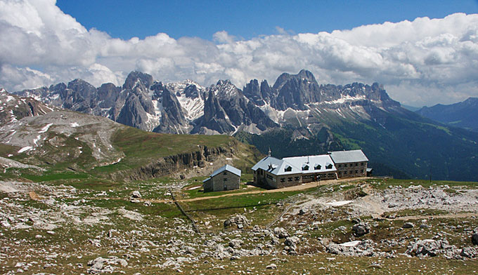 Dolomity - skupina Rosengarten