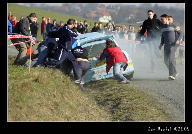 Roman Odložilík a jeho Renault Clio  S1600