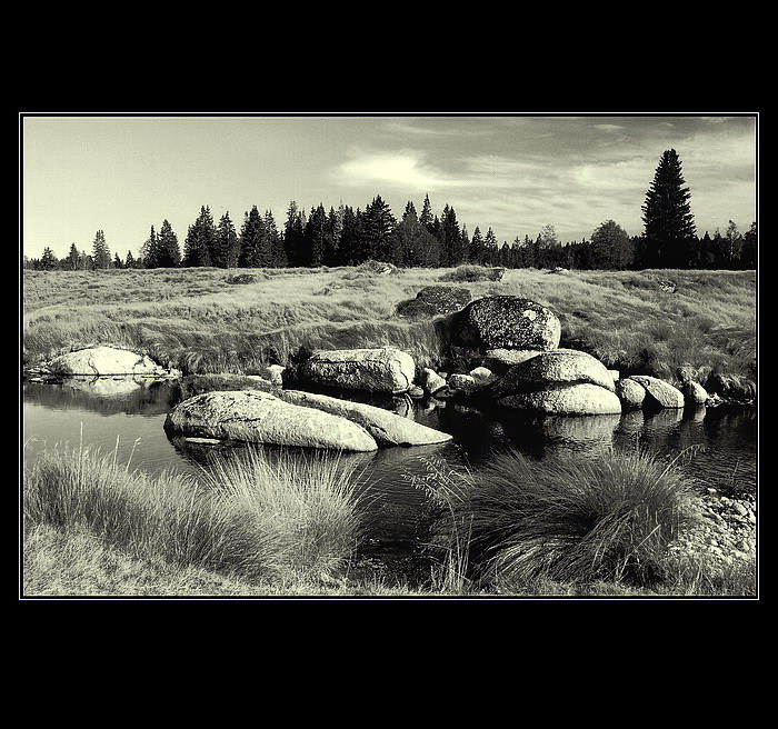 ..Šumavské pohlednice .. Hamburger River