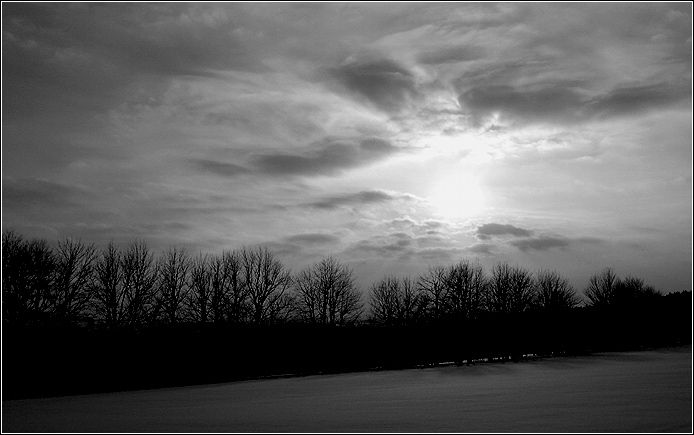 Západ B&W