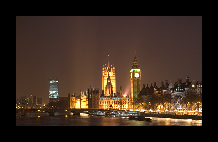 Nocny Londyn II. - Big Ben