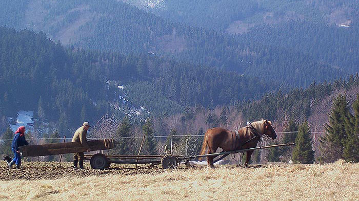 Počátek jara na Valašsku