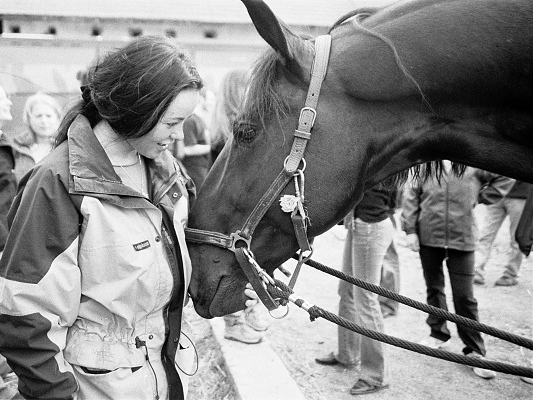 Koňovo aneb Mladá žena a velký černý kůň