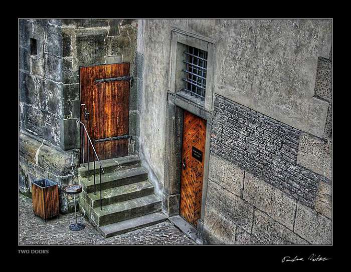 TWO DOORS