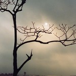 Východ slunce nad Mekongem