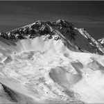 Severovýchodní pohled pohled na PIC SAINT ANDRE 2938 m. n m