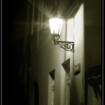 Uličká Ztracená (Kroměříž) - Retro