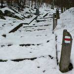 Schody do nebe? Po červené...