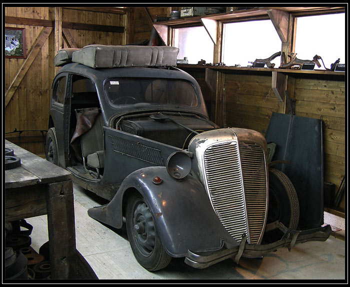 U dědečka v garáži...