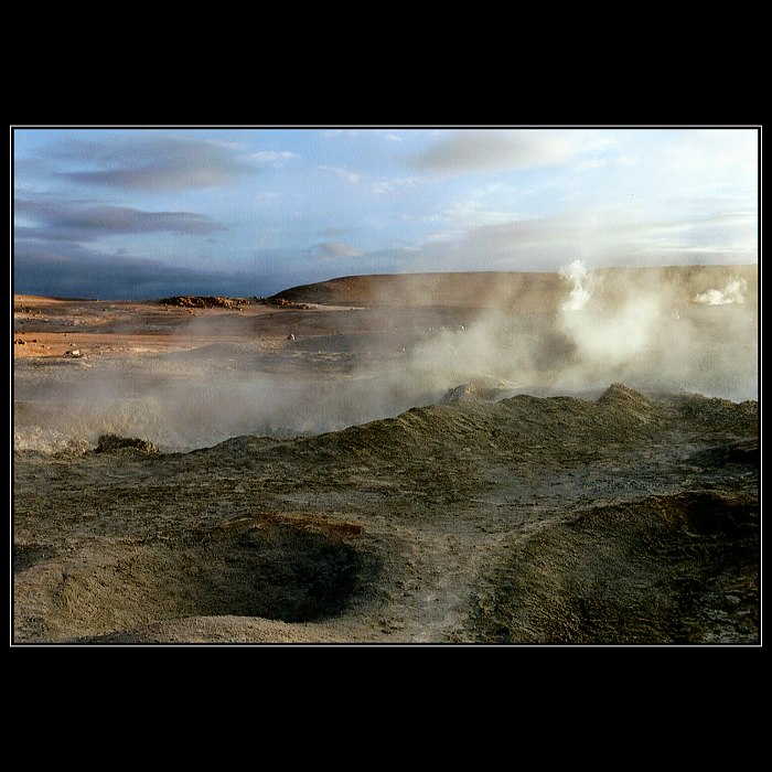 Sopečné gejzíry, Altipláno v Bolívii