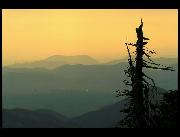 Podvečer v Malé Fatře
