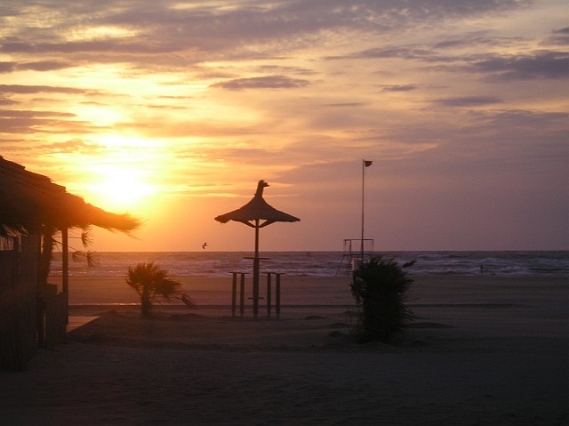 Východ slunce nad Jadranem