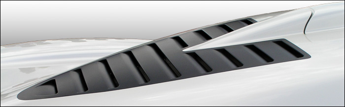 Maserati - detail střechy