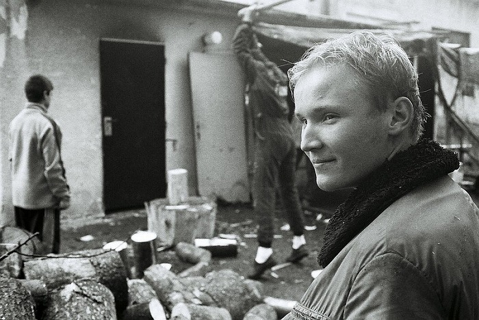 Na letišti v zimě...