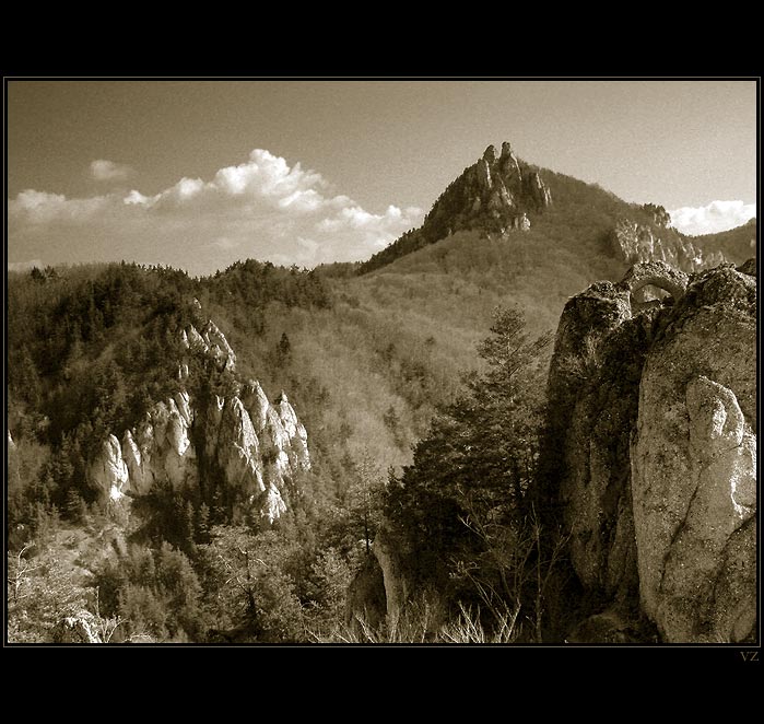 Súľovské skály - Z hradu