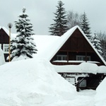 V těchto horkých dnech přpomínka letošní sněhové nadílky