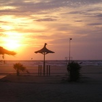 Východ slunce nad Jadranem