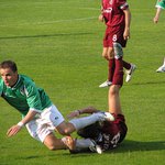 Momentka ze zapasu Jablonec - Sparta