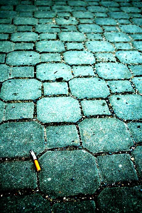 koniec jednej cigarety....