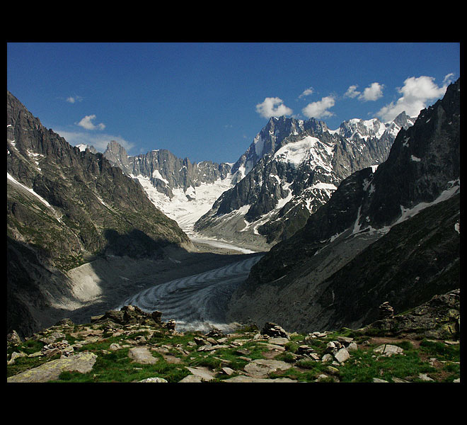 Údolí Mer de Glace