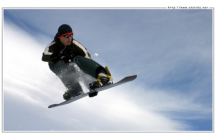 Jára Snowboardman - letící snící