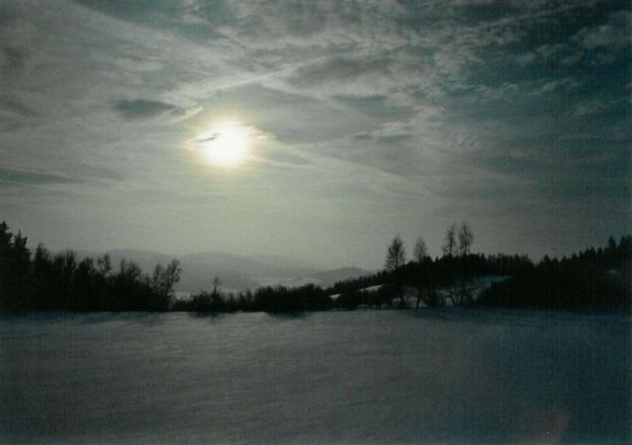 Večer nad Svatou Máří