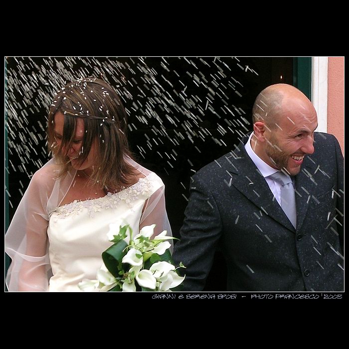 <b>Gianni e Serena Sposi! *Just married* :) </b>