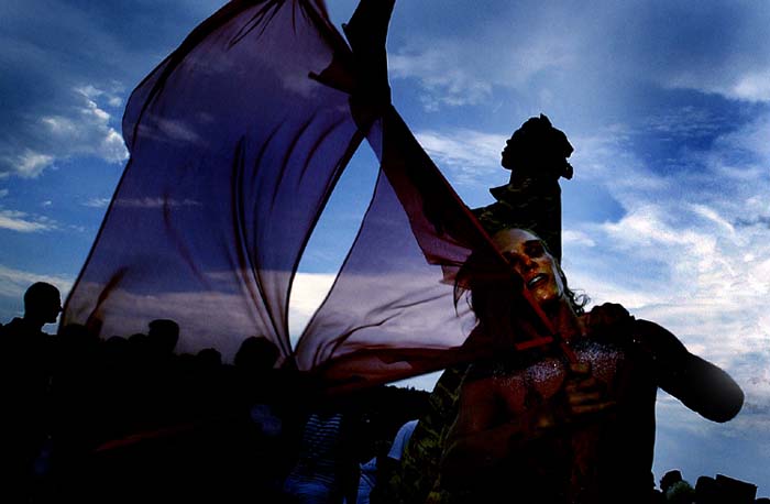 Tanečníci na Pražském Karnevalu