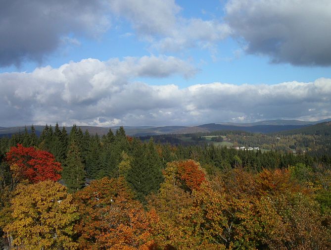 Z rozhledny  Bramberk