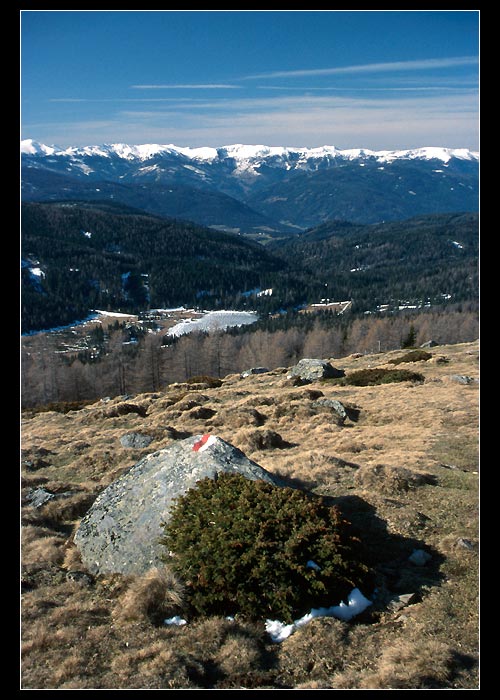 Sníh zmizel led zůstal