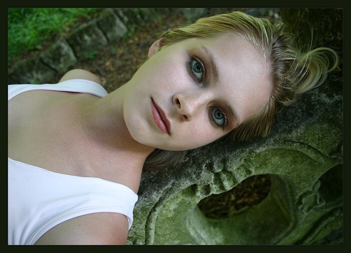 Angels in her eyes