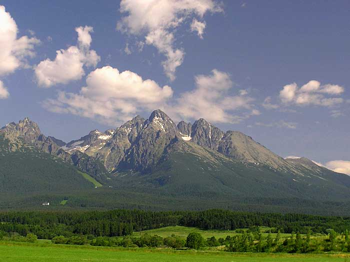 Spomienka na Tatry pred
