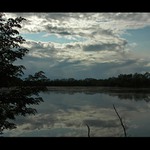 večerní zrcadlení