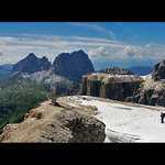 Osamělost na Sass Pordoi